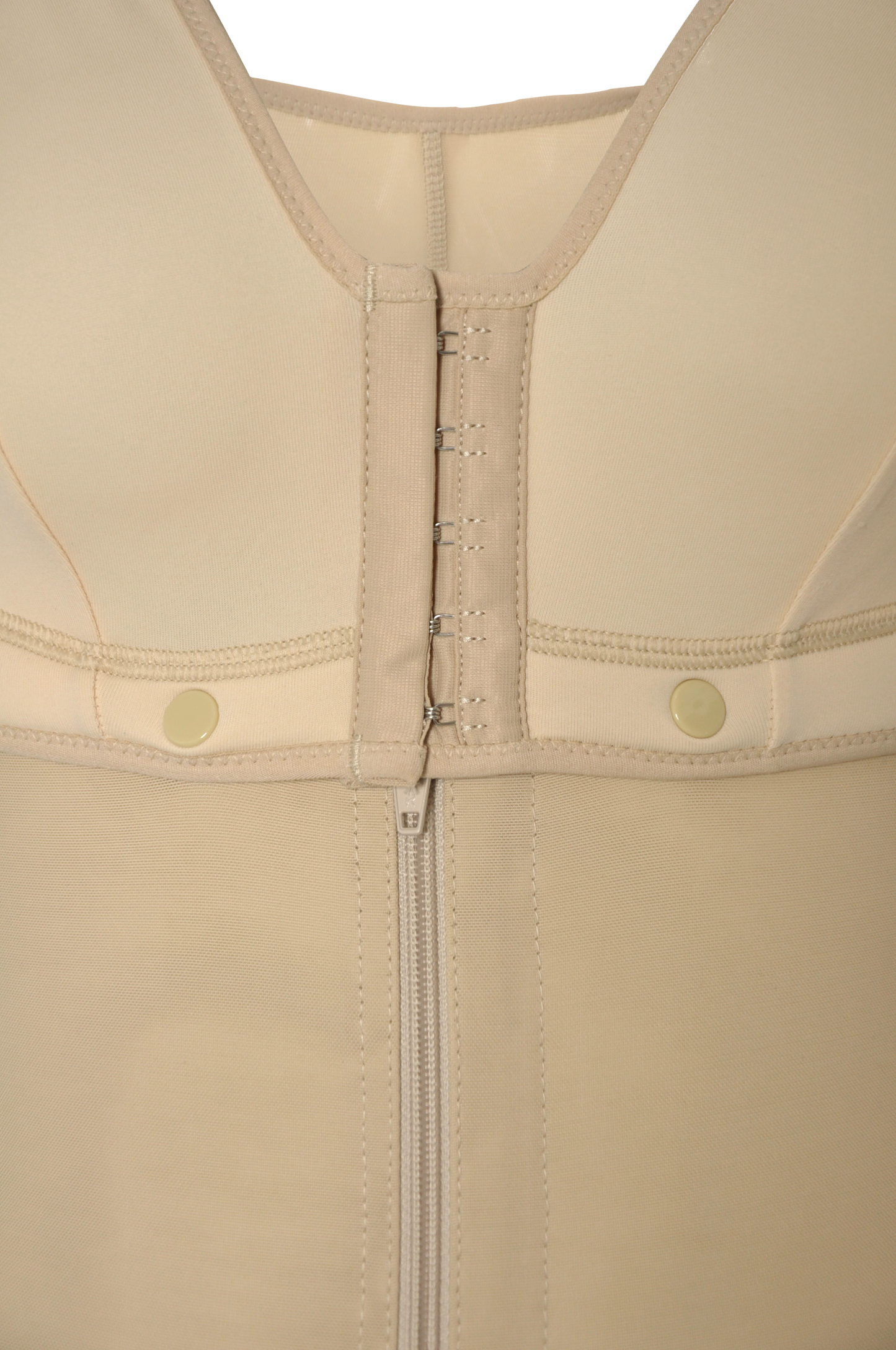 Body shaper with bra 3\4 leg and Lycra buttocks