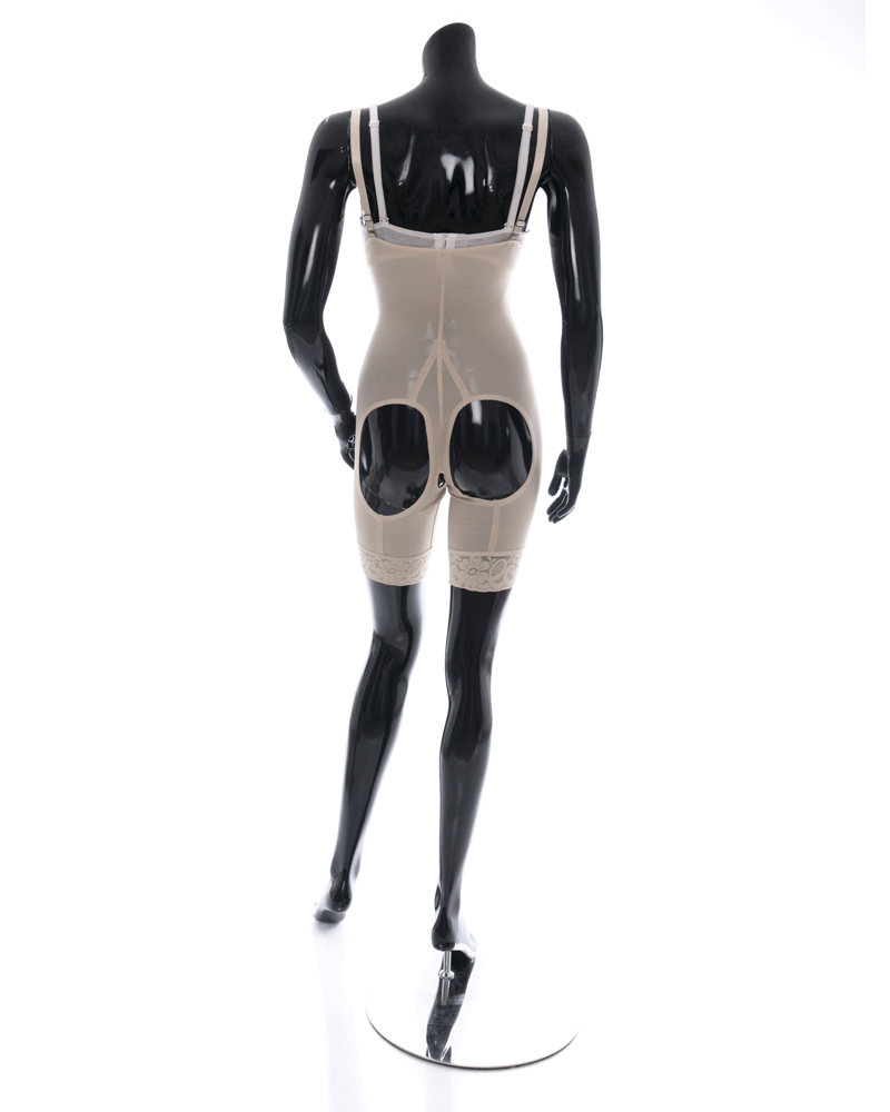 مشد موديل رقم 1618 Body shaper حمالة يغطي نصف الفخذ