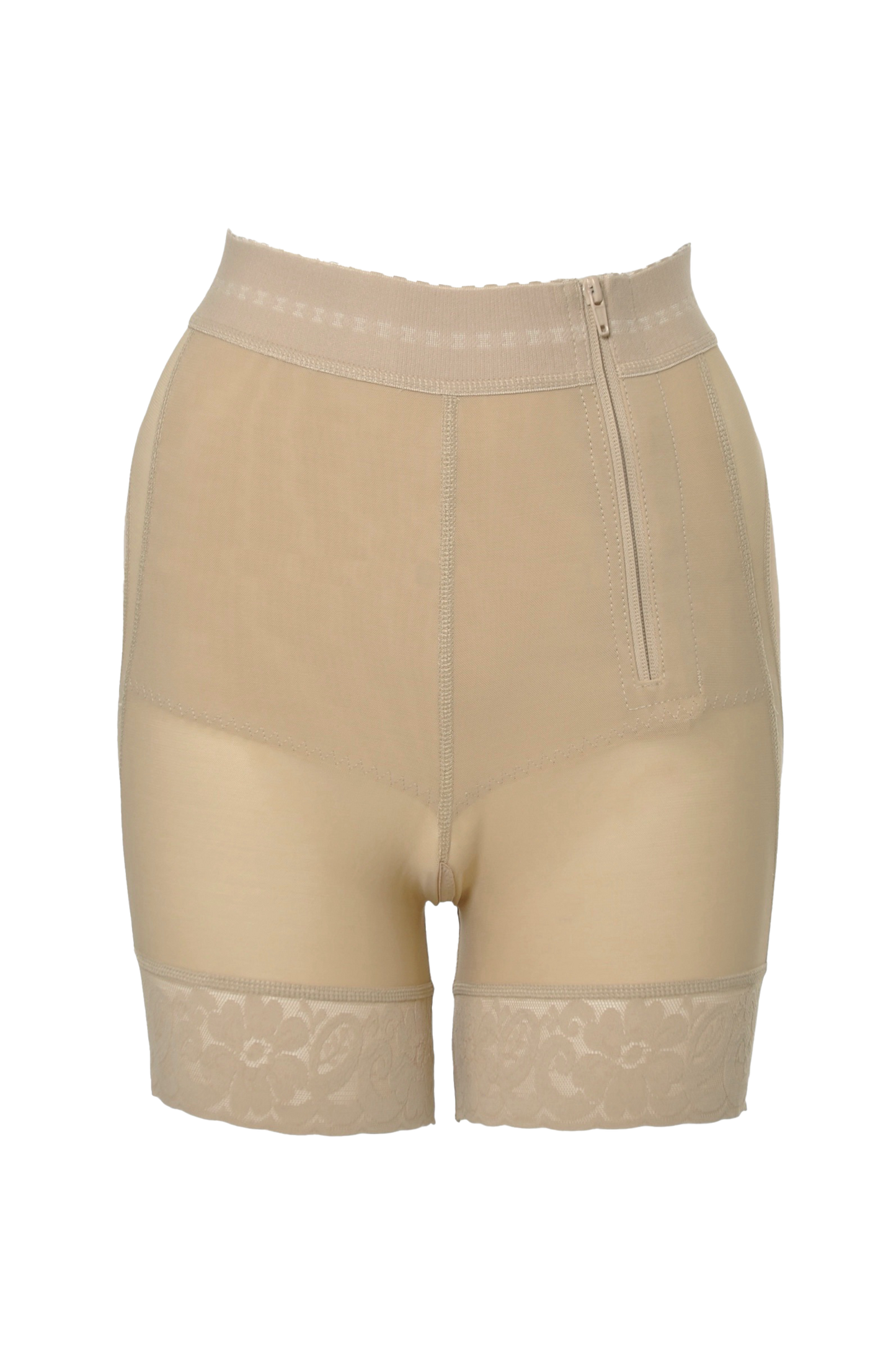 Hourglass short high Rise side Zipper