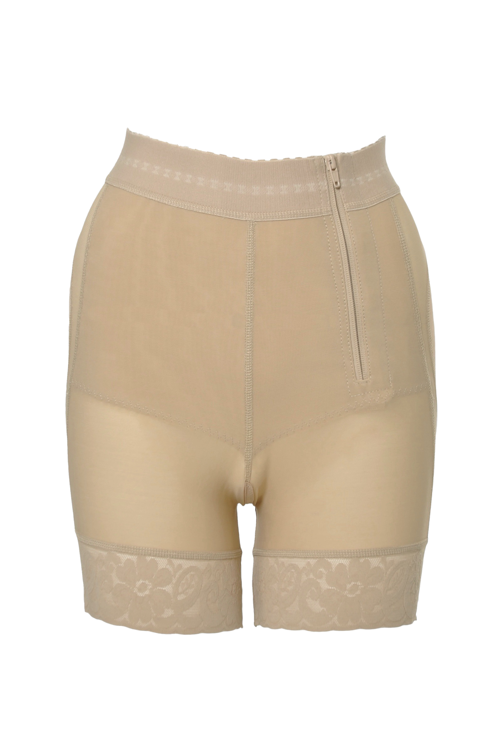Hourglass short high Rise side Zipper
