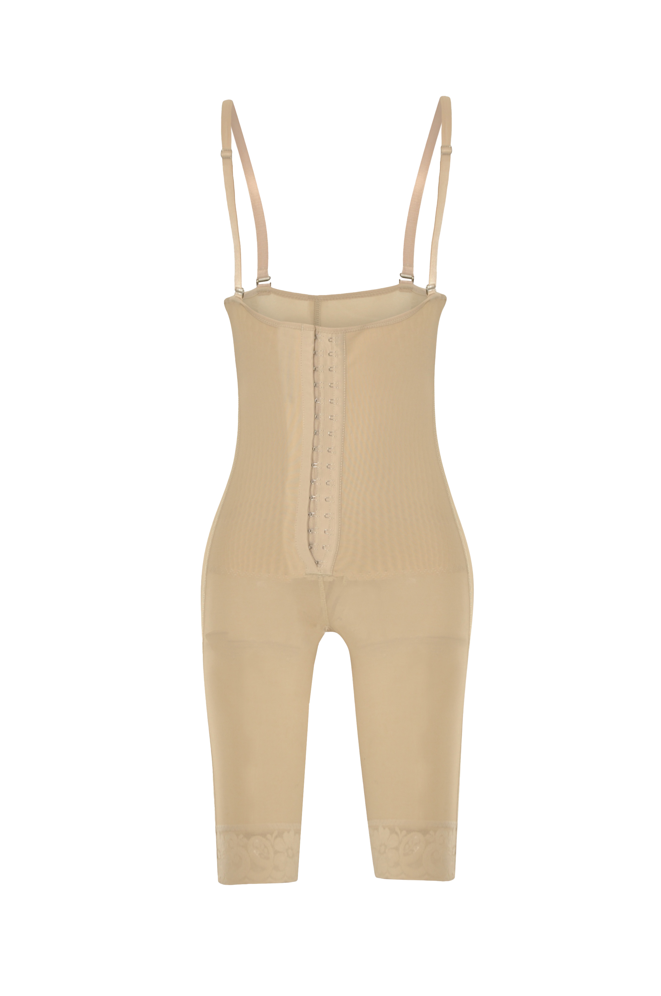 Body shaper Strapless 3/4 Leg with Lycra buttocks