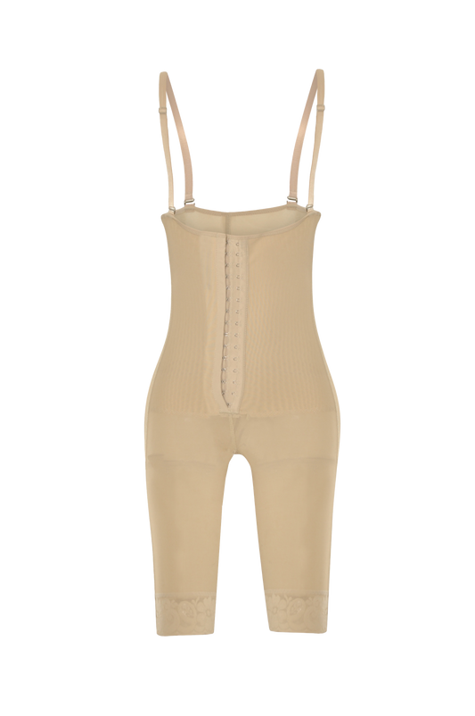 Body shaper Strapless 3/4 Leg with Lycra buttocks