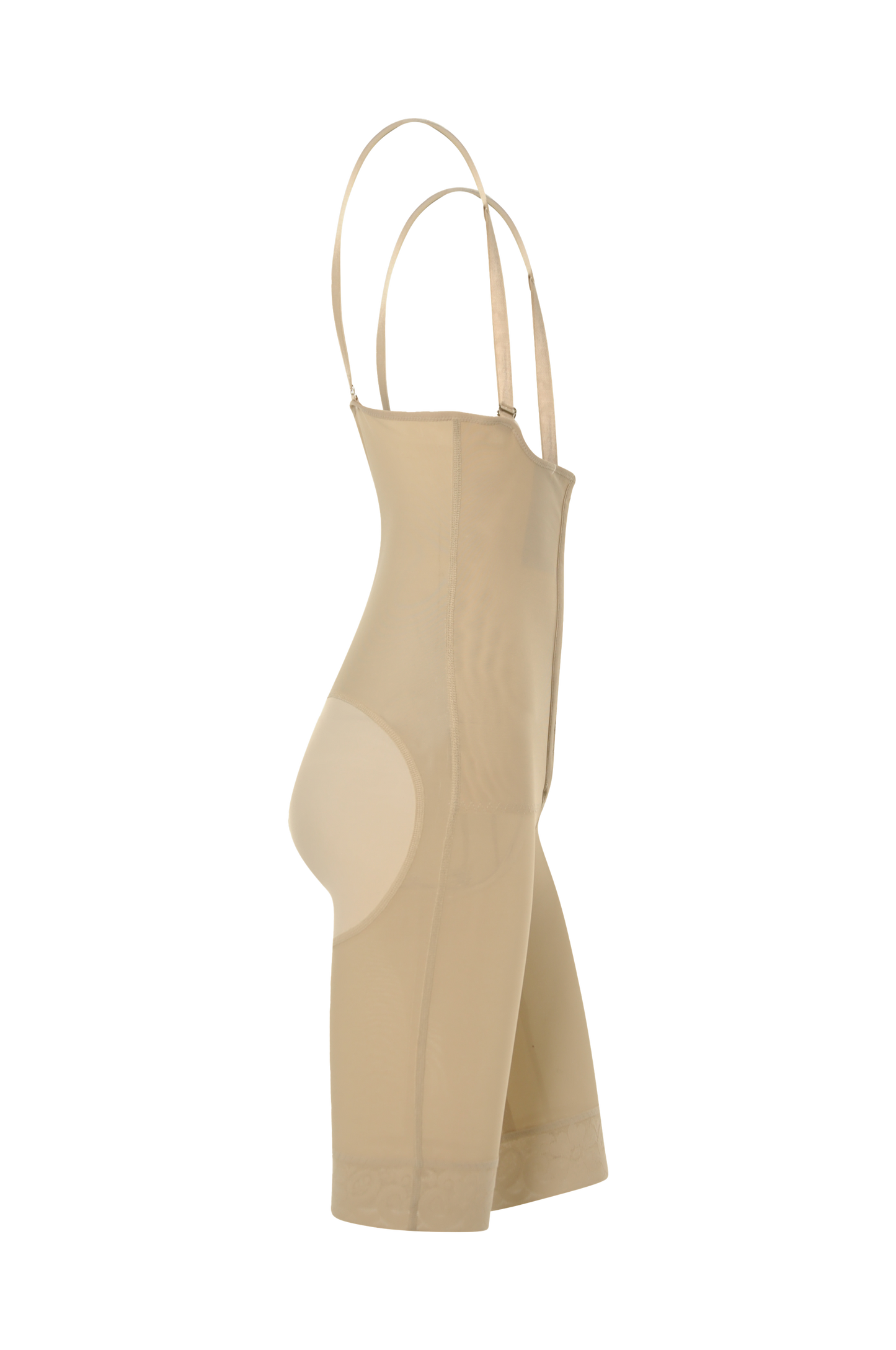 Body shaper Strapless 3/4 Leg with Lycra buttocks