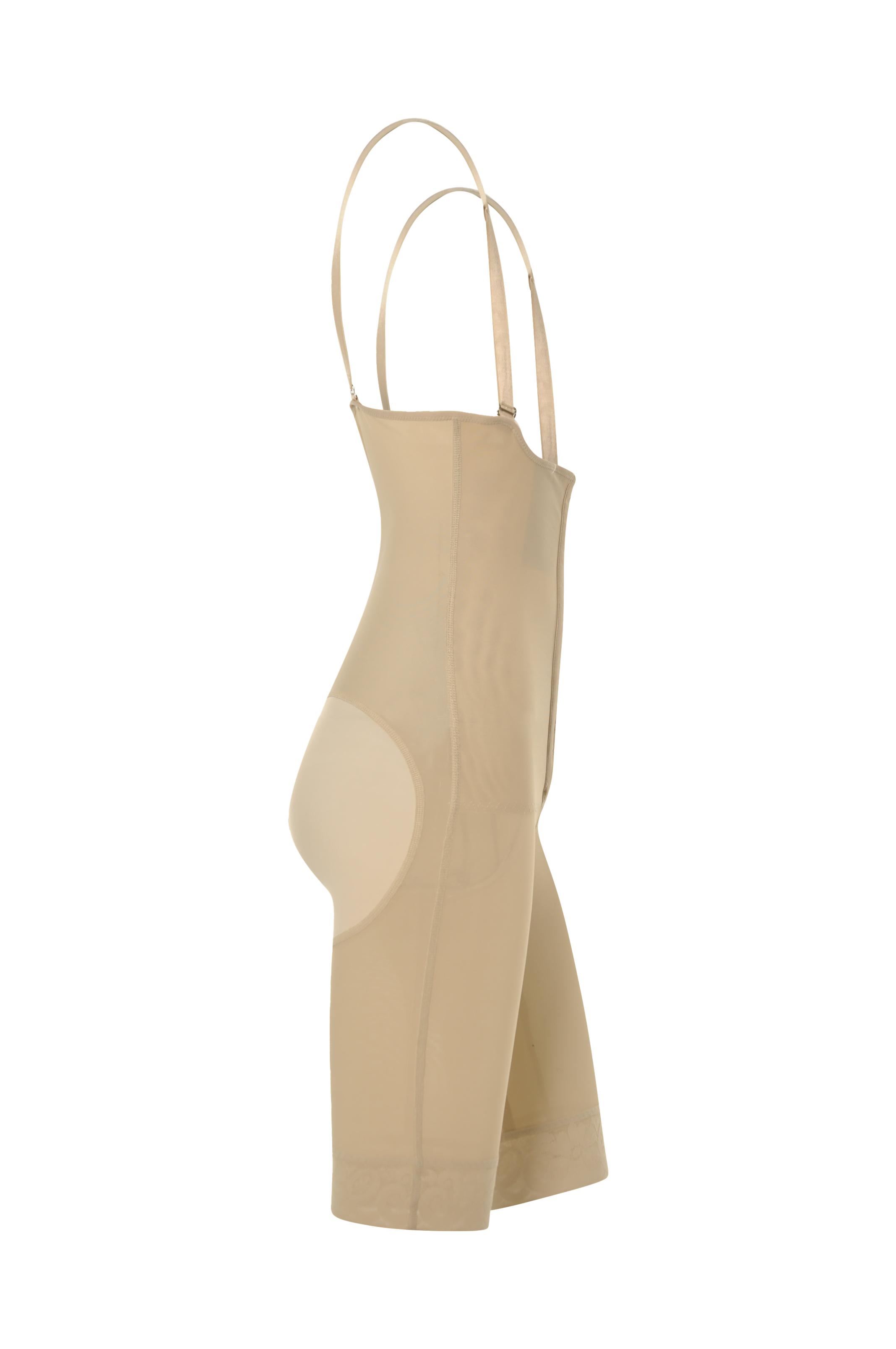 Body shaper Strapless 3/4 Leg with Lycra buttocks