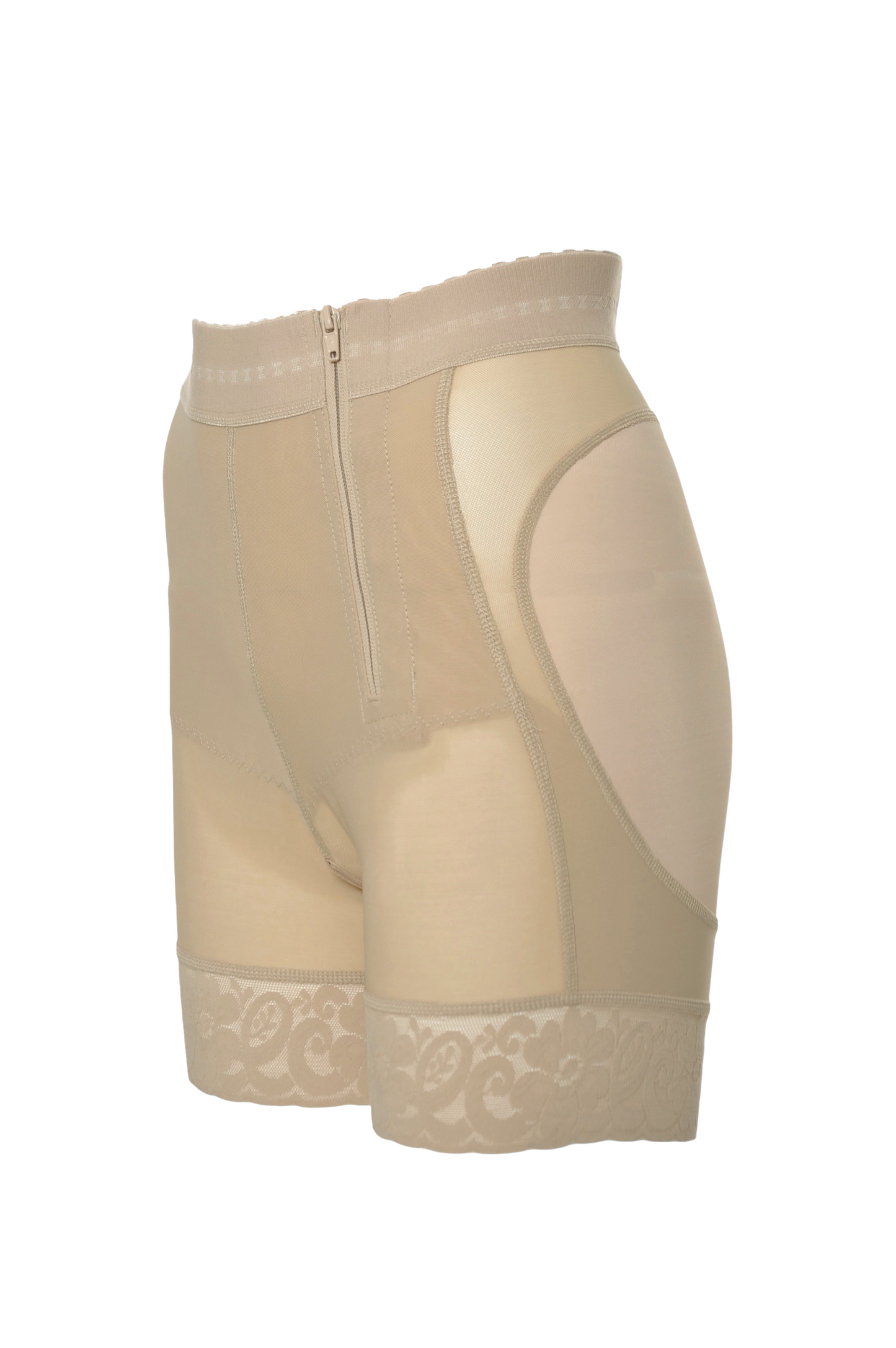 Hourglass short high Rise side Zipper