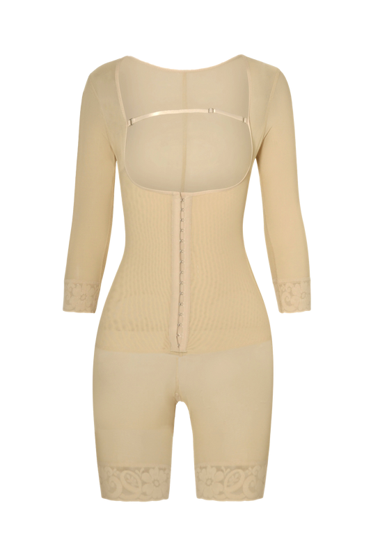 Body shaper Half Leg with Sleeves