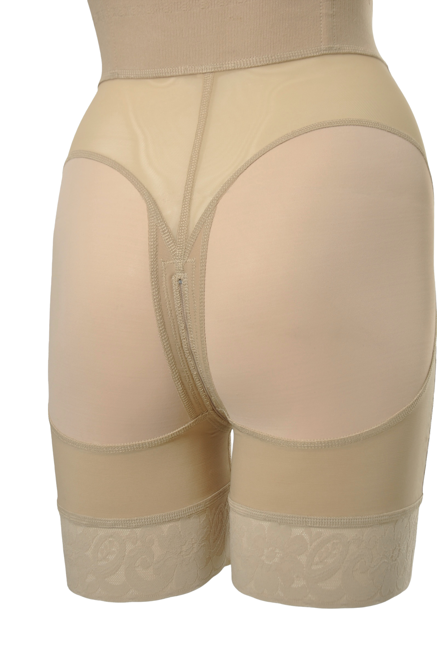 strapless short wide elastic lycra derrier