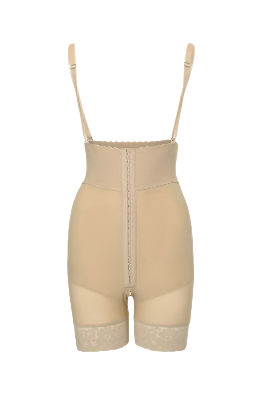 strapless short wide elastic lycra derrier