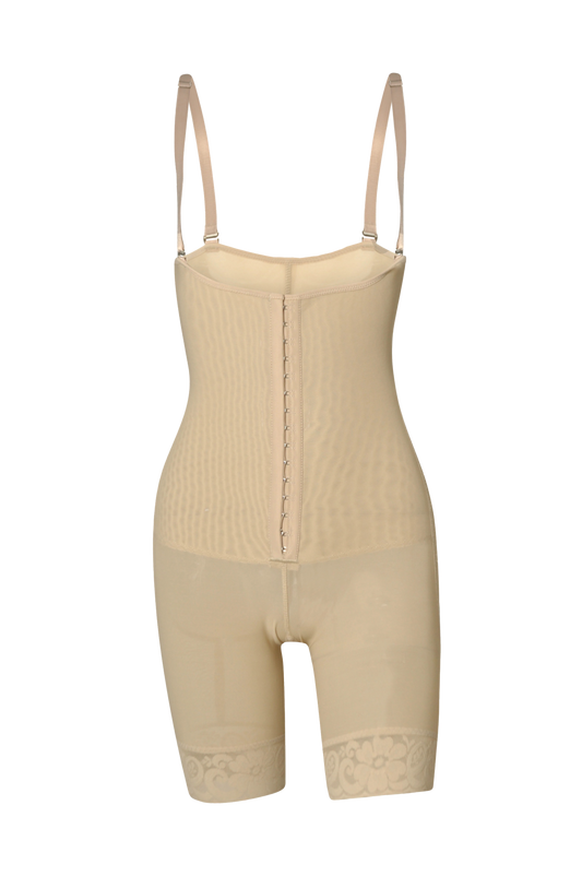 Bodyshaper Strapless half leg Lycra Butttocks