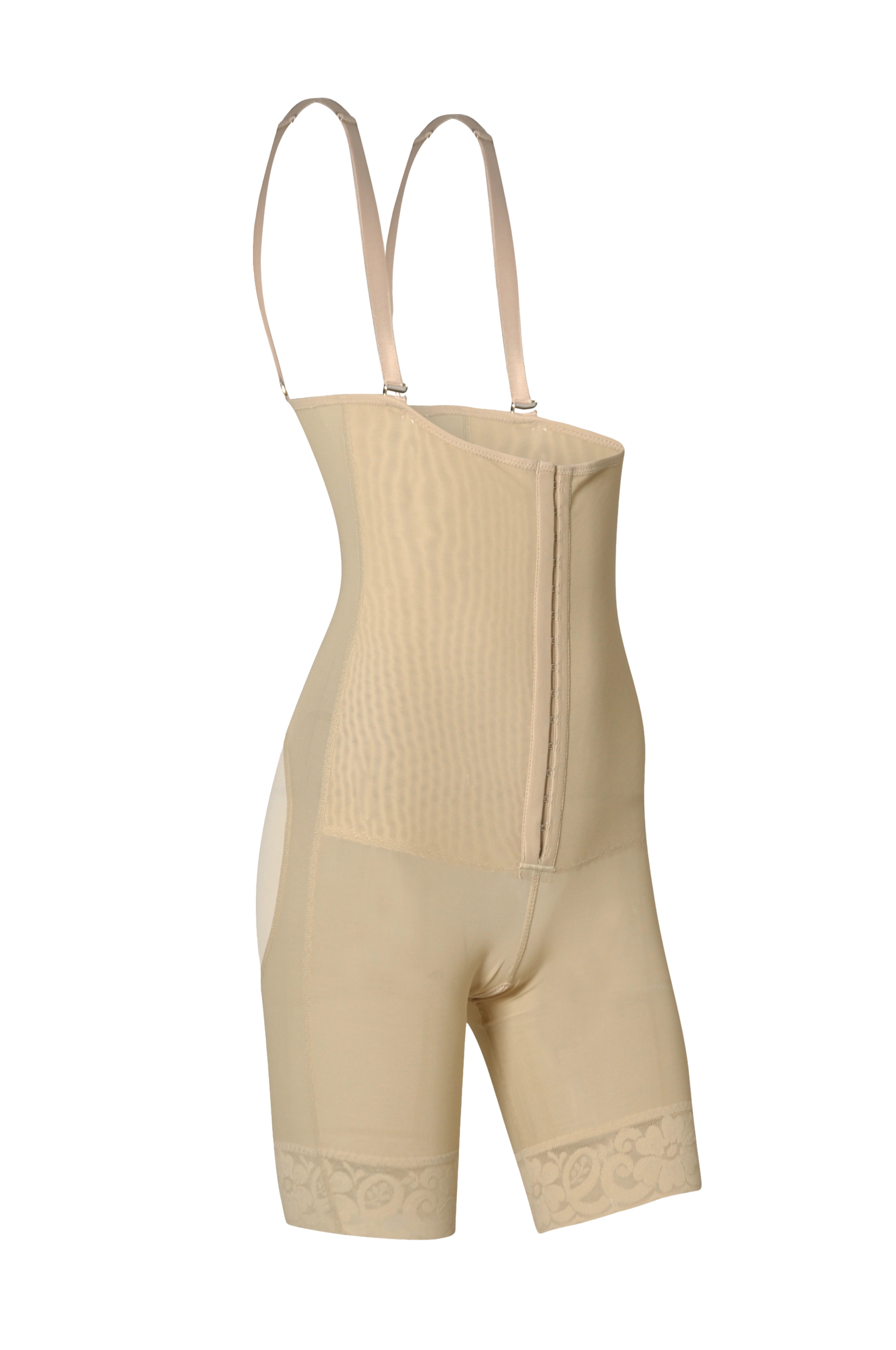Bodyshaper Strapless half leg Lycra Butttocks