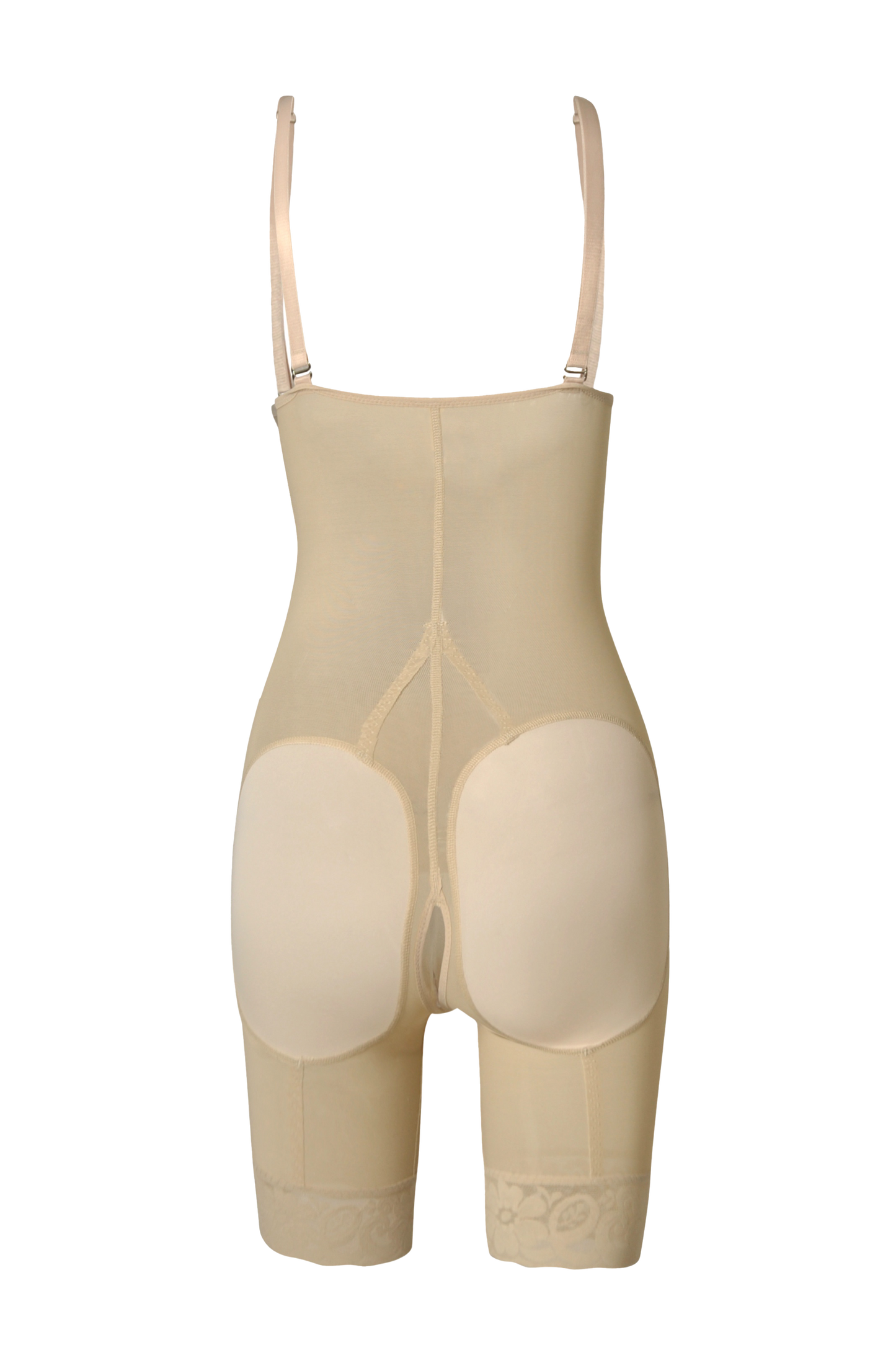 Bodyshaper Strapless half leg Lycra Butttocks