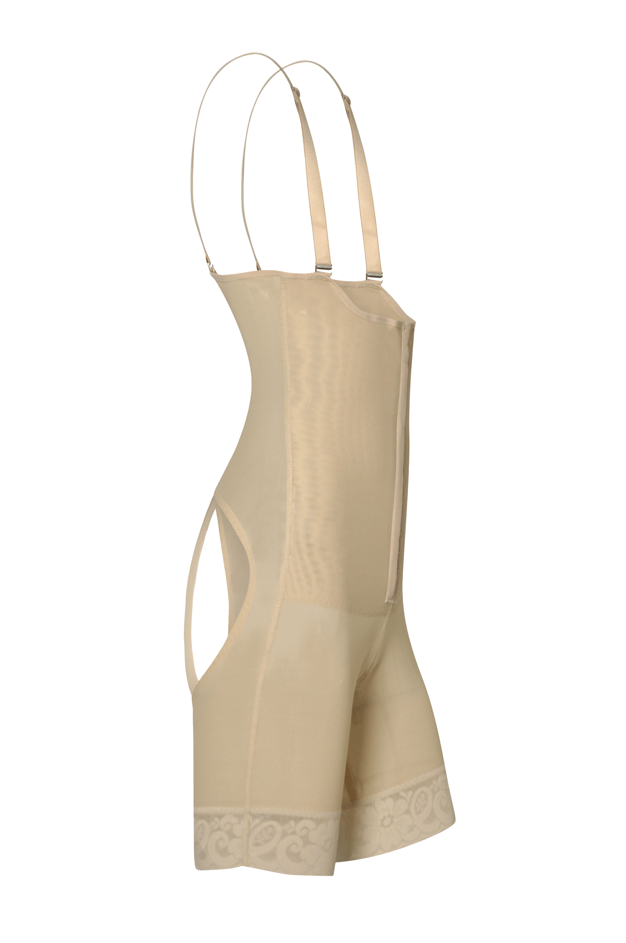 Body shaper Strapless Half Leg Derriere