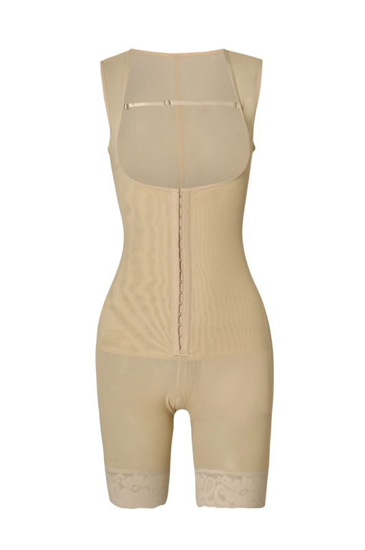 Body shaper classic half leg with Lycra buttocks