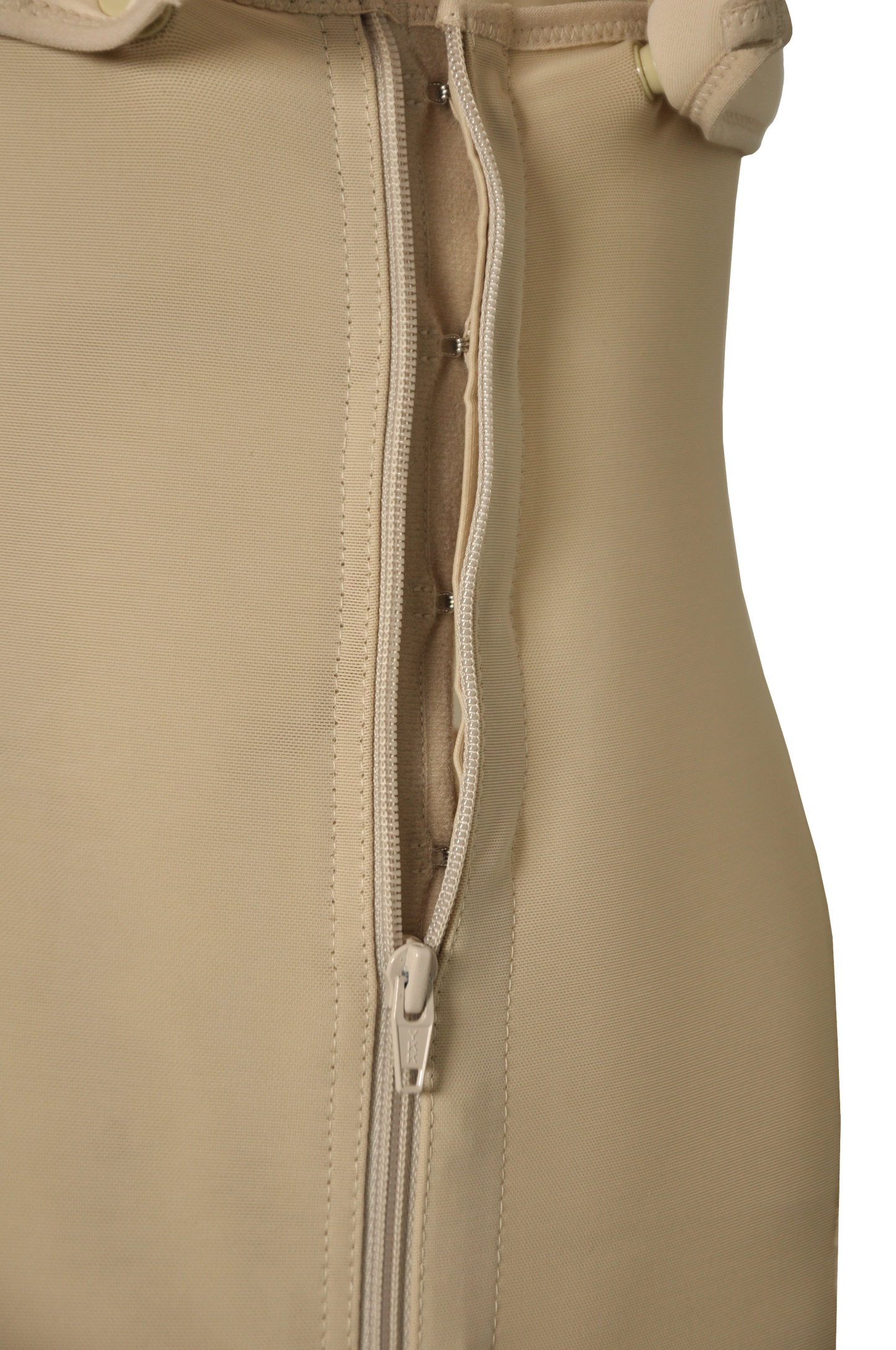Body shaper with bra 3\4 leg and Lycra buttocks