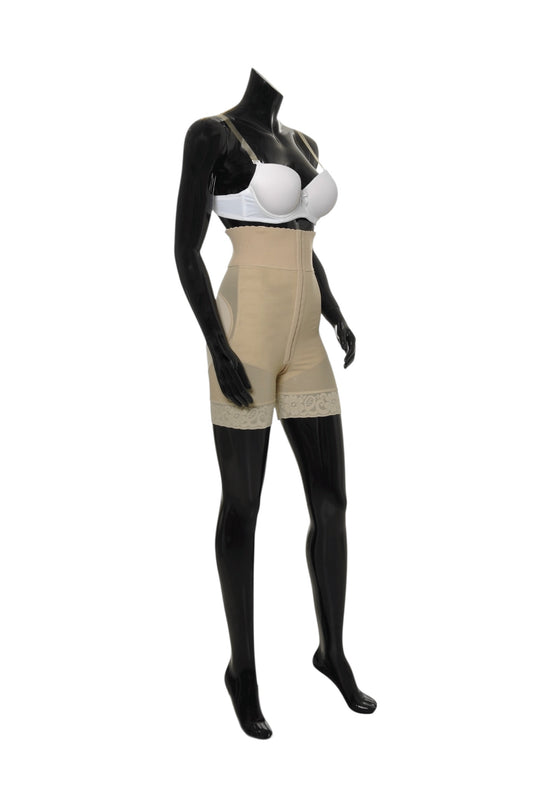 Model NO. 2026 strapless short wide elastic lycra derrier مشد