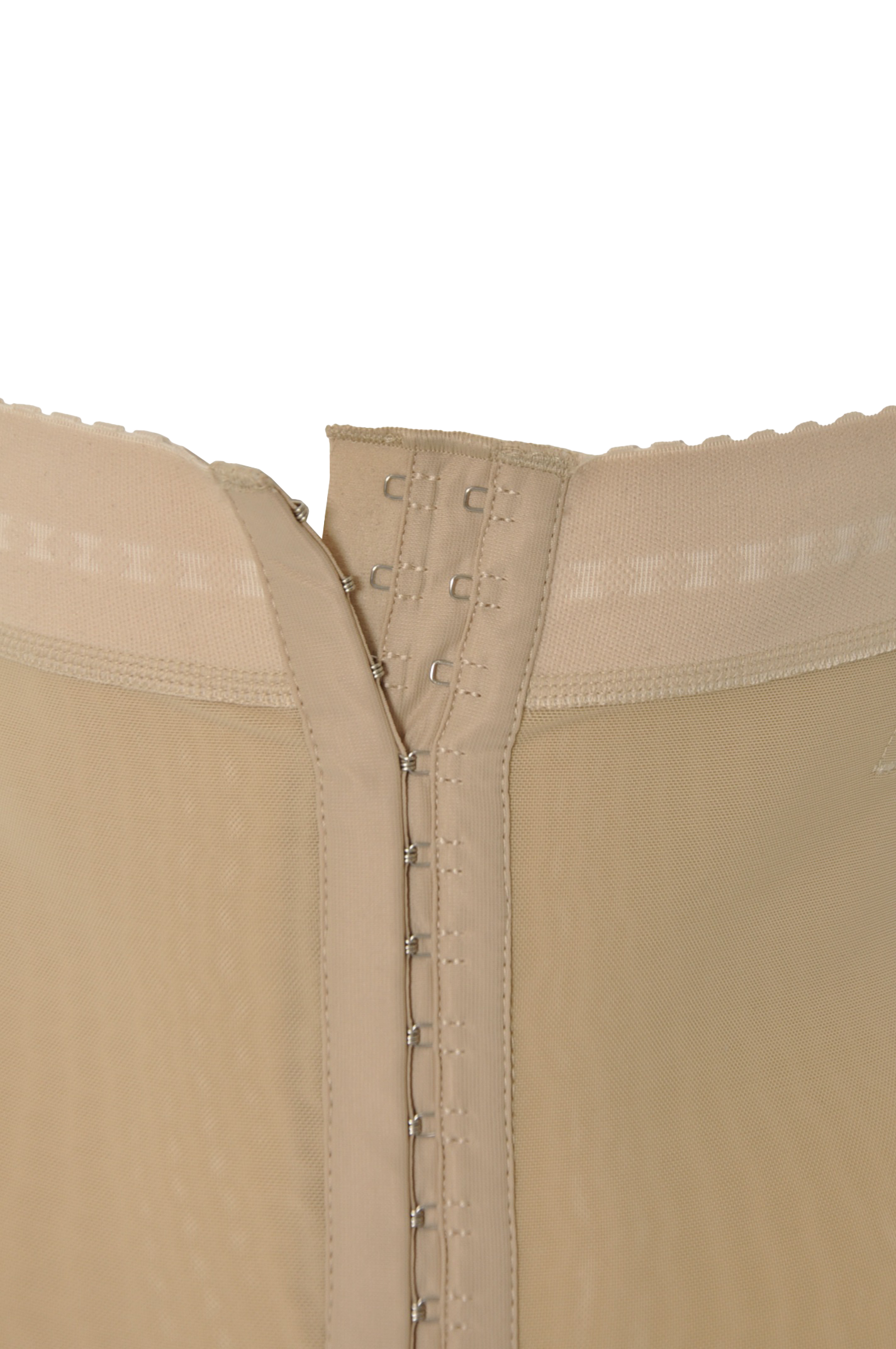 Strapless half leg lycra derrière with wire in front and back